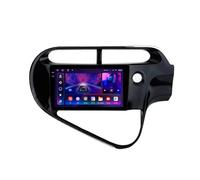 Navegador GPS Radio de Coche 2 DIN para Toyota Prius C 2018-2020 HD Pantalla Táctil+Llamadas Manos Libres Bluetooth+WiFi, Navegador GPS, 4 Nuclear 4G+64G