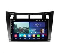 Navegador GPS Radio de Coche 2 DIN para Toyota Yaris Fascia 2005-2012 Pantalla de Coche con Carplay y Android Auto Inalámbricos, Bluetooth, Mirror Link, 4 Nuclear 4G+64G