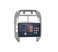 Navegador GPS Radio de Coche 2 DIN para Volkswagen VW Polo 2004-2011 Enlace Espejo, Navegación, Siri, Aux, Bluetooth, Airplay, Lectura de Vídeo, Navegación, 8 Nuclear 8G+256G