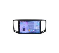 Navegador GPS Radio de Coche 2 DIN para Volkswagen VW Sharan Seat Alhambra 7N 2012-2018 Mirror Link, Incell Touchscreen Radio Coche con Bluetooth USB/Eq Comandos Al Volante, 8 Nuclear 8G+256G