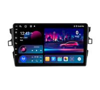 Navegador para coche Android 14 con reproductor de audio integrado para Toyota Auris E150 2006-2012,doble DIN,9 pulgadas,navegador por satélite,Bluetooth,manos libres,RDS,SWC,cámara de respaldo y micr