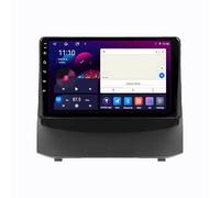 Navegador para Coche para Ford Fiesta MK 6 2009-2018 Carplay & Android Auto Inalámbrico, 4G Integrado, Tethering Vía WiFi/BT/USB, Bluetooth Car Radio, 4 Nuclear 2G＋32G