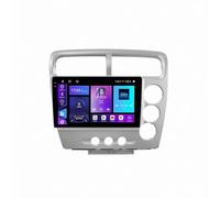 Navegador para Coche para Honda Civic (EP3) 2000-2005 Pantalla, con Bluetooth, Mirror Link, WiFi, RDS/FM, GPS Nav, Backup CAM GPS Navegador, 8 Nuclear 8G＋256G