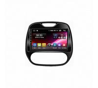 Navegador para Coche para Renault Captur Kaptur Clio Samsung QM3 2013-2016 con GPS, Navi, Carplay, Android Auto, Pantalla Táctil, WiFi, Bluetooth, FM Radio 4Gb+64Gb GPS, 8 Nuclear 4G＋64G