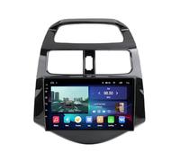 Navegador por Satélite para Chevrolet Spark Beat Matiz Creative 2009-2016 Traffic a Traves de Smartphone, Sistema de Navegación GPS, Pantalla Táctil de Cámara de Velocidad, 8 Nuclear 8G+256G