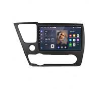 Navegador por Satélite para Honda Civic 4d 9 2013-2016 Navegador GPS para Coche Traffic, Mapas del Mundo, Avisos de Restricciones, Actualizaciones Rápidas Vía, 4 Nuclear 4G+64G