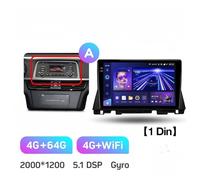 Navegador por satélite para Kia para Optima 4 JF 2015-2020 Radio Multimedia para Coche con Reproductor vídeo navegación Android 10 (sin 2 DIN)(Optima 1D 2K 64G-A)
