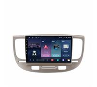 Navegador por Satélite para Kia Rio 2 2005-2011 Pantalla Navegador GPS con Mapas y Carril sin Conexión, Navegación GPS para Una Conducción Segura, 4 Nuclear 4G+64G