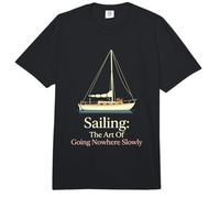 Navegando el Arte de IR a Ninguna Parte Lentamente Mariner de Fin de Semana Comfort Colors Adult Heavyweight T-Shirt