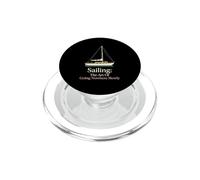 Navegando el Arte de IR a Ninguna Parte Lentamente Mariner de Fin de Semana PopSockets PopGrip para MagSafe