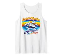 Navegando Juntos por Alaska 2027 Glacier Sunset Wilderness Trip Camiseta sin Mangas