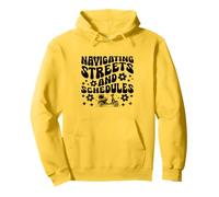 Navegando por calles y horarios Paquete de repartidor Sudadera con Capucha