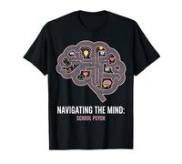 Navegando por la mente Escuela Psicología Diseño Camiseta