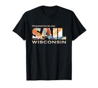 Navegante náutico de Vela de la Isla de Washington, Wisconsin Camiseta