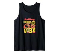 Navegar Fortalece mi energía Core Vibe Camiseta sin Mangas