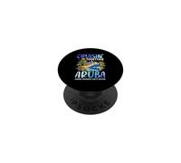 Naveguemos Juntos en el Crucero Aruba Dolphin Vacation PopSockets PopGrip Adhesivo