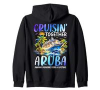 Naveguemos Juntos en el Crucero Aruba Dolphin Vacation Sudadera con Capucha