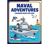 Navel Military Coloring Book 3-5 yrs: 25 Pages of coloring fun