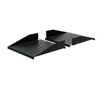 NavePoint - Estante de Red de 19 Pulgadas para Soporte de relé de Peso Central de Acero 2U de 38 Pulgadas de Profundidad