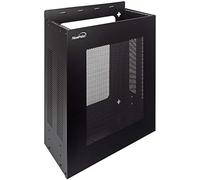 NavePoint Estante de Servidor 4U, Estante Vertical y Horizontal para Montaje en Pared con Carcasa ventilada para Equipos de TI de 19 Pulgadas, módems de Cable, telecomunicaciones, A/V