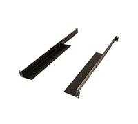NavePoint Universal 1U Rack Mount 4-Post Shelf Rail DELL Compaq IBM HP APC - 33.5" Deep Negro Soporte de Pared para Pantalla Plana