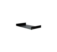 NavePoint Universal Rack Tray Vented Shelves 1U Black 10 Inches (250mm