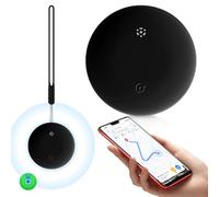 NAVESO Smart Tag Android, Mini GPS Tracker Android sin suscripción con Google Mi dispositivo Buscar aplicación, solo Android, Smart Airtag para Android, rastreador de llaves, maletín, monederos (negro