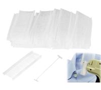 Navetes Púas de Blanco Tag Gun Accesorios Etiqueta,5000pcs Repuesto de Navetes para Pistola uso Textil,Sujetadores de Pistola de Etiquetado,Etiqueta del Arma,Clavos de Plástico Incoloro