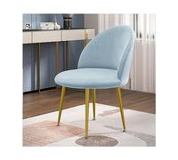 Navian - Juego de 2 fundas de terciopelo elásticas antideslizantes para sillas de comedor, lavables a máquina, protector de silla de oficina para decoración del hogar