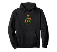 Navidad 67 Funny Gen Alpha Meme Zoomer Memes 6 7 Sudadera con Capucha