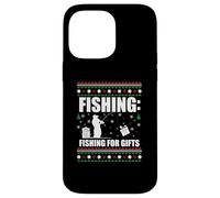 Navidad, Amor Y Pesca - Alegría Festiva para Los Pescadores Carcasa para iPhone 14 Pro MAX