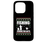 Navidad, Amor Y Pesca - Alegría Festiva para Los Pescadores Carcasa para iPhone 15 Pro