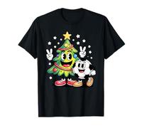 Navidad Árbol Balón De Fútbol X-Mas Camiseta