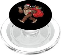 Navidad Bigfoot Santa Rock Xmas Sasquatch Hombres Niños Niños PopSockets PopGrip para MagSafe
