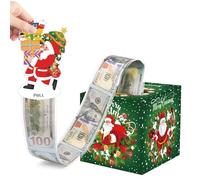 Navidad Caja Sorpresa Regalo, Caja de Dinero Sorpresa de Feliz Navidad, Caja de Regalo Dinero Desplegable, Navidad Caja Sorpresa para Padres, Amantes, Niños y Amigos