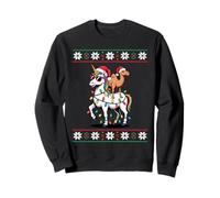 Navidad Camello Unicornio Gafas De Sol Camellos Sudadera