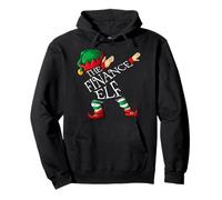 Navidad Dabbing Finanzas Elfo Sudadera con Capucha
