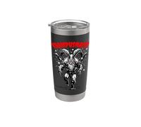 Navidad de Krampusnacht Se acerca la noche de Krampus: espeluznante Navidad Vaso térmico de acero inoxidable de doble pared