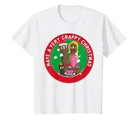 Navidad de South Park, Mr Hankey Poo Family, una Mala Navidad Retro Camiseta