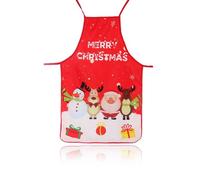 Navidad Delantal Adultos Delantal Navidad 1 Pieza el Adorabledelantal Navideño Puede ser un Buen Regalo para su Familia y Amigos para Navidad, Fiesta,Anfitriona o Inauguración de la Casa