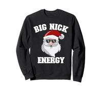 Navidad Divertida de Santa Claus Big Nick Energy Sudadera