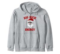 Navidad Divertida de Santa Claus Big Nick Energy Sudadera con Capucha