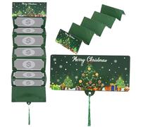 Navidad Efectivo Sobres, 8 Ranuras Navidad Sorpresas Dinero Portamonedas, Navidads Dinero Sobres Para Efectivo Tarjeta Regalo, Santa Sorpresas Dineros Regalo Tarjeta Festividades Efectivos Sobre