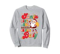 Navidad Embarazo Santa no Tiene Nada en Este Vientre Sudadera