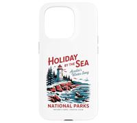 Navidad en el Parque Nacional de Acadia - Vacaciones Acadia Carcasa para iPhone 15 Pro