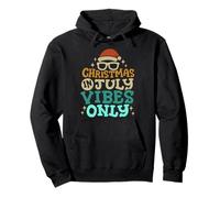 Navidad en julio Vibes Only Funny Summer Xmas Girls Boys Sudadera con Capucha