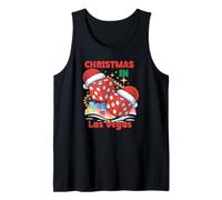 Navidad en Las Vegas Holiday Vibes Camiseta sin Mangas