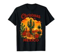 Navidad en México Vacaciones Viaje Turístico Souvenir Camiseta