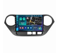 Navidad Estéreo para Hyundai I10 2014-2017 con Android 12 Pantalla táctil IPS de 10 Pulgadas CarPlay Integrado Android Auto Compatible con BT DSP FM Am RDS Mirror Link Dab HiFi cámara de Respaldo co