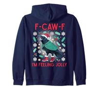 Navidad F-Caw-F Cuervo Me Siento Jolly Sudadera con Capucha